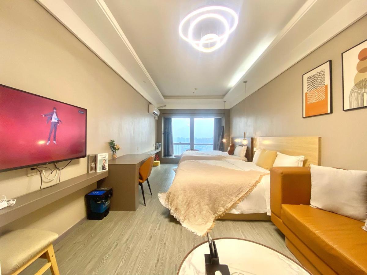 Guangzhou City Inn Hotel Apartment Changgang Buitenkant foto