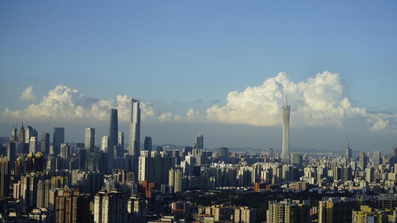 Guangzhou City Inn Hotel Apartment Changgang Buitenkant foto