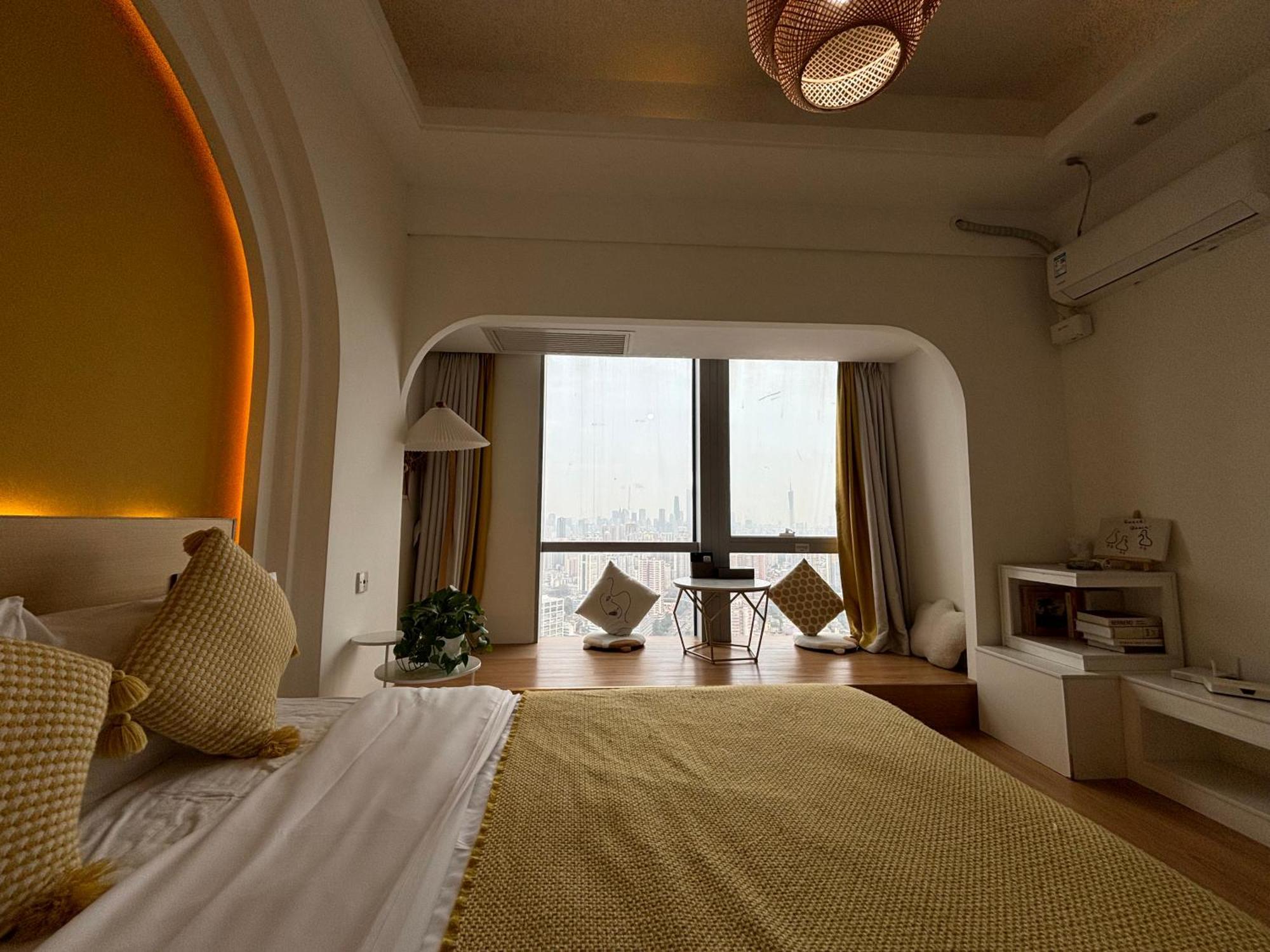 Guangzhou City Inn Hotel Apartment Changgang Buitenkant foto