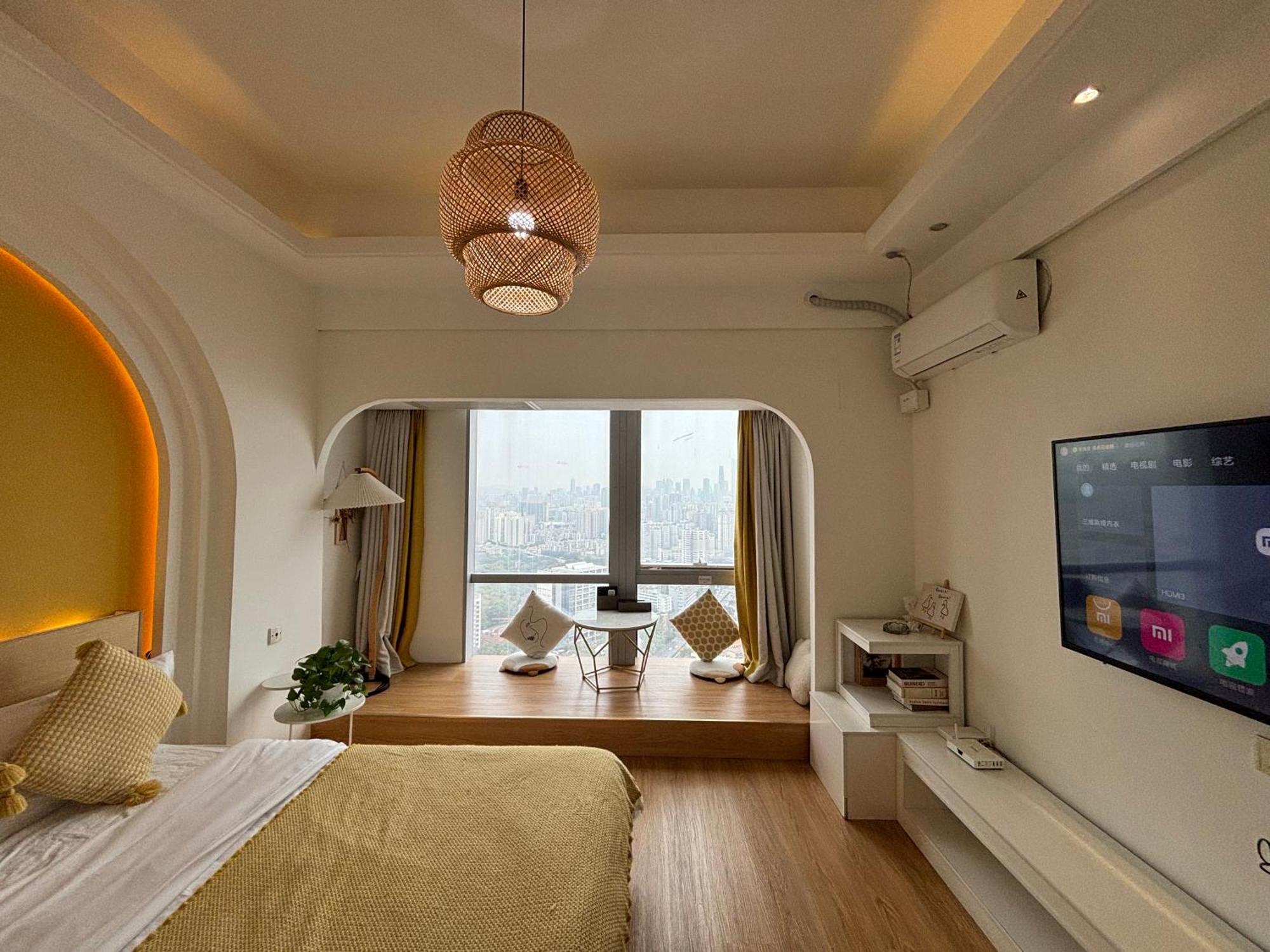 Guangzhou City Inn Hotel Apartment Changgang Buitenkant foto
